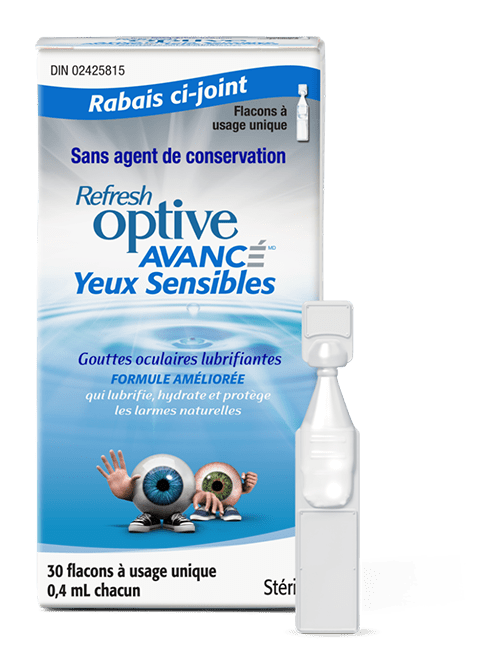 Refresh Optive ADVANCED® Sensitive product shot