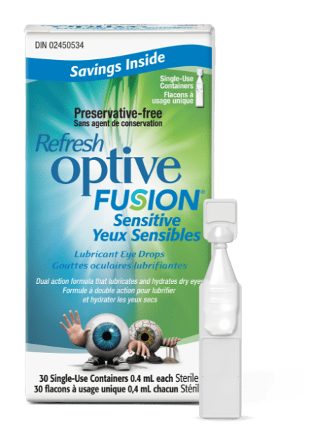 Refresh Optive FUSION® Sensitive product shot